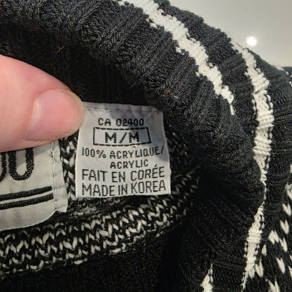 AVOCADO Scottie Dogs Crew Neck Sweater Women's M Acrylic - Picture 8 of 11